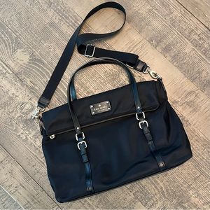 Kate Spade Large Nylon Foldover Crossbody Bag